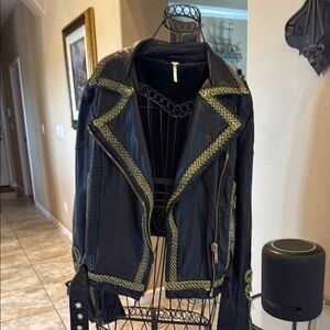 Black and Gold Women's Jacket